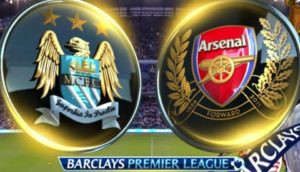 Manchester City versus Arsenal, Sunday, May 8  